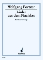 Lieder aus dem Nachlass fr Tenor und Klavier