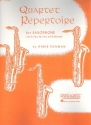 Quartet Repertoire for 4 saxophones (AATB) score