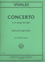 Concerto a minor RV540 for flute and piano