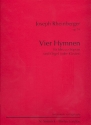 4 Hymnen op.54 fr Mezzo-Sopran und Orgel (Klavier) Verlagskopie