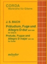 Prludium, Fuge und Allegro D-Dur BWV998 fr Gitarre