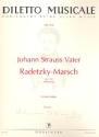 Radetzky-Marsch op.228 fr Orchester Partitur