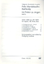 Im Freien zu singen Band 2 op.48 6 Lieder fr gem Chor a cappella Singpartitur (dt)