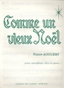 Comme un vieux noel pour saxophone alto et piano