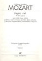 Regina coeli KV276 fr Soli (SATB), Chor und Orchester Violine 1