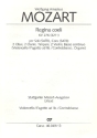 Regina coeli KV276 fr Soli (SATB), Chor und Orchester Cello/Ba/Fagott