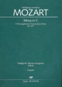 Missa C-Dur KV317 fr Soli, Chor und Orchester Orgel