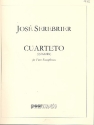 Cuarteto for 4 saxophones (SATB) score