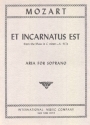 Et incarnatus est from the Mass c minor KV417 for soprano and piano