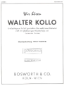 Wir hren Walter Kollo fr Soli, Chor und Klavier Klavierpartitur