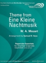 Theme from Eine kleine Nachtmusik for wind ensemble score and parts