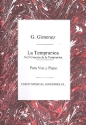 La Tempranica no.5 Cancion de la Tempranica para voz y piano