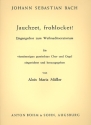 Jauchzet frohlocket fr gem Chor und Orgel Orgelauszug