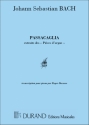 PASSACAGLIA POUR PIANO ROGER-DUCASSE, TRANSCRIPTION EXTRAITE DES PIECES D'ORGUE