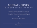 Smtliche Werke fr Clavier (Orgel) Band 2 von Muffat und Ebner