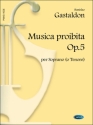 MUSICA PROIBITA OP.5 PER SOPRANO (TENORE) E PIANOFORTE FLICK-FLOCK, TEXT