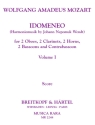 Idomeneo Band 1 fr 2 Oboen, 2 Klarinetten, 2 Fagotte und 2 Hrner und Kontrafagott Partitur und Stimmen