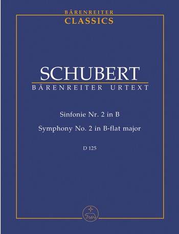 Sinfonie B-Dur Nr.2 D125 fr Orchester Studienpartitur