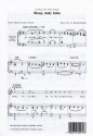 Sleep holy babe For mixed chorus and piano or organ - score Hesketh, Kenneth, arr.