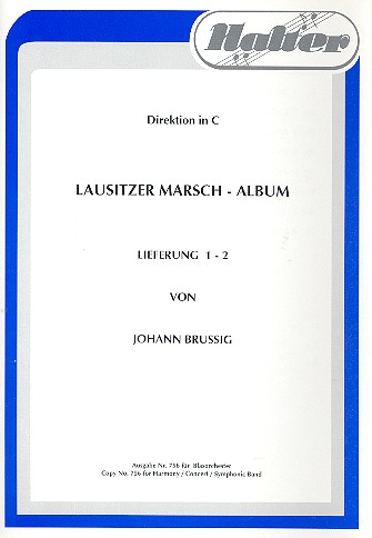 Lausitzer Marsch-Album Bd.1-2 fr Blasorchester Direktion