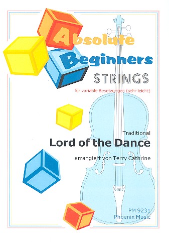 Lord of the Dance fr variable Streicherbesetzung Partitur und Stimmen