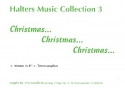 Christmas Christmas Christmas fr Blasorchester 3. Stimme in B tief (Tsax1)