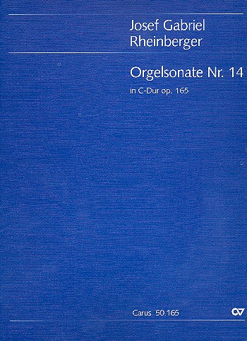 Sonate C-Dur Nr.14 op.165 fr Orgel