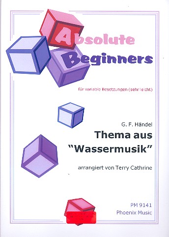 Thema aus Wassermusik fr variable Besetzung (sehr leicht) Partitur und Stimmen