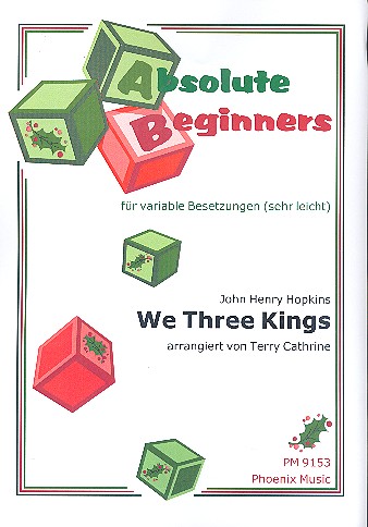 We three Kings fr variable Besetzung Partitur und Stimmen