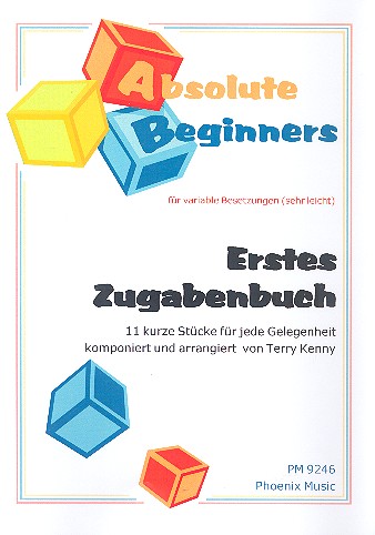 Erstes Zugabenbuch 11 kurze Stcke fr variable Besetzung Partitur und Stimmen