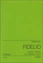 Fidelio Oper Libretto (eng) Dent, Edward J., Text