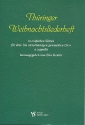 Thringer Weihnachtsliederheft fr gem Chor a cappella Reuter, Eike, Ed.