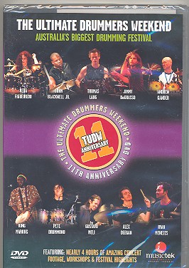 The ultimate drummers weekend DVD-VIDEO Australia's biggest drumming festival