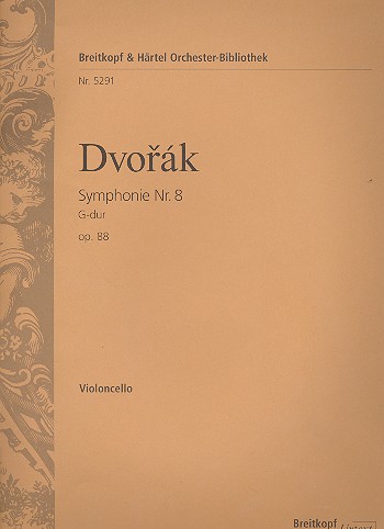 Sinfonie G-Dur Nr.8 op.88 fr Orchester Violoncello