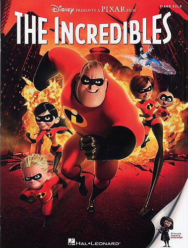 The incredibles for piano solo