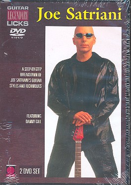 Joe Satriani - Legendary Licks Guitar 2 DVD Set His Styles and Techniques Featuring Danny Gill