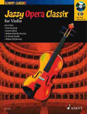 Jazzy Opera Classix (+CD) for violin