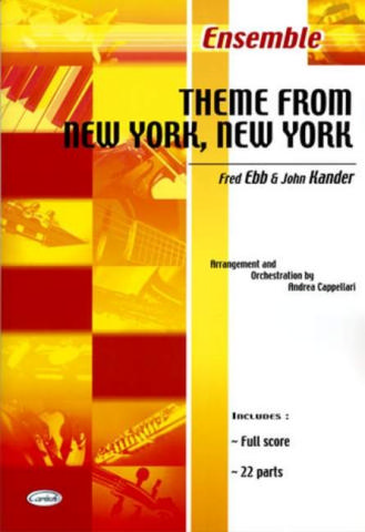 Theme from New York New York: for mixed ensemble score+22parts