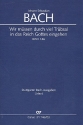 Wir mssen durch viel Trbsal... BWV146 fr Soli (SATB), gem Chor und Instrumente Klavierauszug (dt/en)