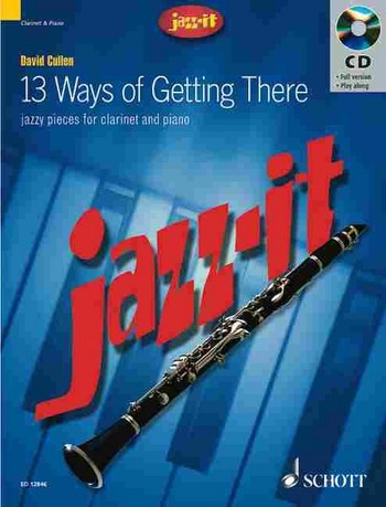 13 Ways of getting there (+CD) for clarinet and piano Jazz it