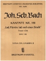 Lass Frstin lass noch einen Strahl Kantate Nr.198 BWV198 Viola da gamba 2