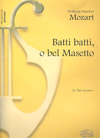 Batti batti o bel Masetto aus Don Giovanni fr Sopran und Klavier