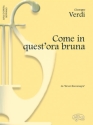 Come in quest'ora bruna aus Simon Boccanegra fr Sopran und Klavier