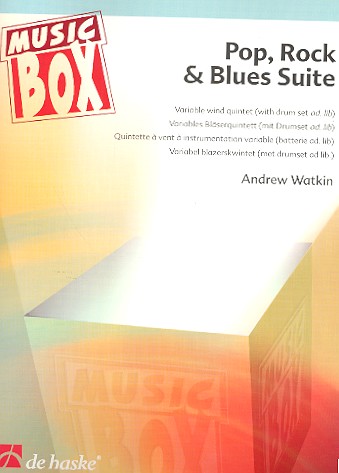 Pop, Rock und Blues Suite fr variables Blserquintett, Partitur+Stimmen