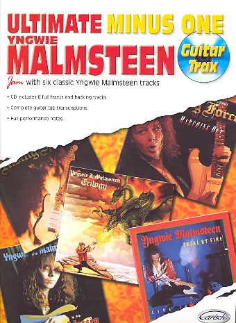 Yngwie Malmsteen (+CD): guitar trax Songbook vocal/guitar/tab