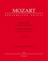 Konzert D-Dur KV271a fr Violine und Orchester fr Violine und Klavier