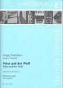 Peter und der Wolf  fr Flte, Oboe, Klarinette, Horn und Fagott Partitur und Stimmen