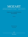 Litaniae de venerabili altaris Sacramento KV243 fr Soli, gem Chor und Orchester Klavierauszug