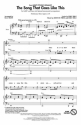 The Song that goes like this for mixed chorus (SATB) and piano,  score