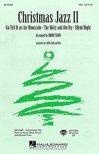 Christmas Jazz vol.2 for female chorus (SSA) and piano,  score